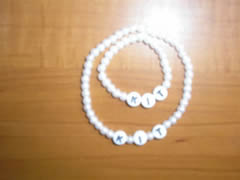 American Girl Necklace-Bracelet set
