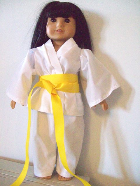 American Girl Karate Uniform-Karate Gi for American Girl